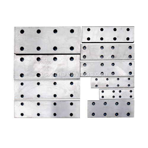 Placa de pescado de riel de ascensor T50/T75/T78/T89/T90/T114/T127